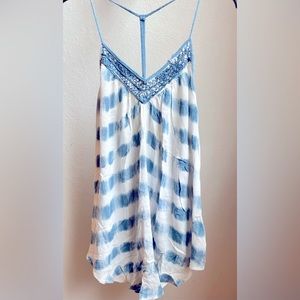 tie dye • beach cover up